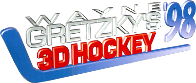 Wayne Gretzky's 3D Hockey 98 logo for Nintendo 64
